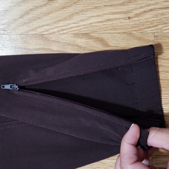 Old Navy Burgandy Powersoft Seamed Track Jogger Pants Women Size Small - Picture 5 of 7